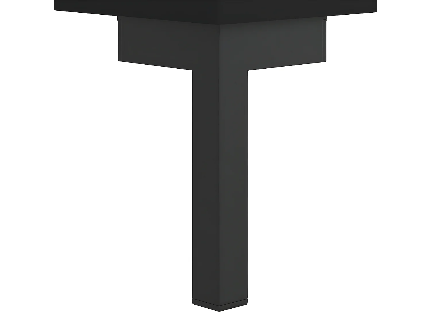 Zwart tv-meubel 150x30x44,5 cm samengesteld hout