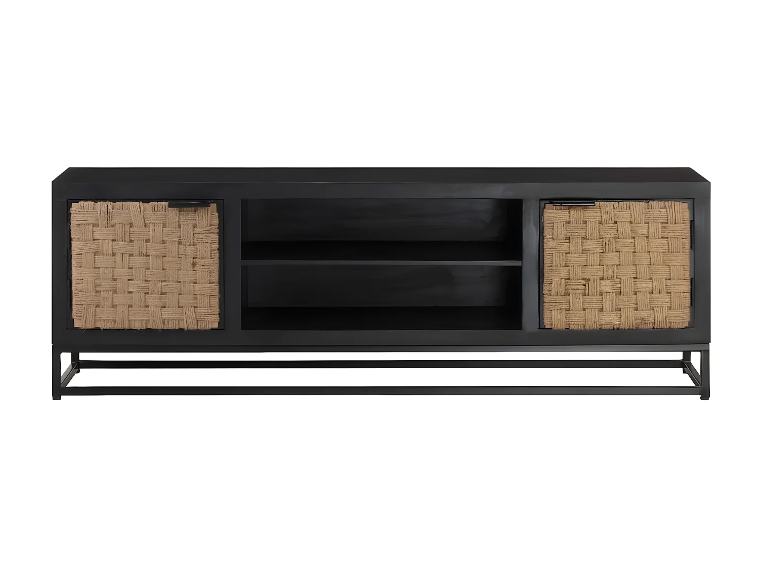 Mueble TV 120x30x40 cm Madera maciza de mango