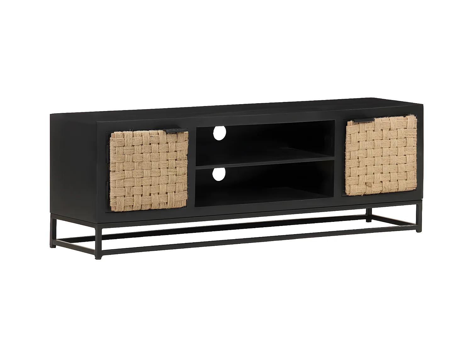 TV-meubel 120x30x40 cm Massief mangohout