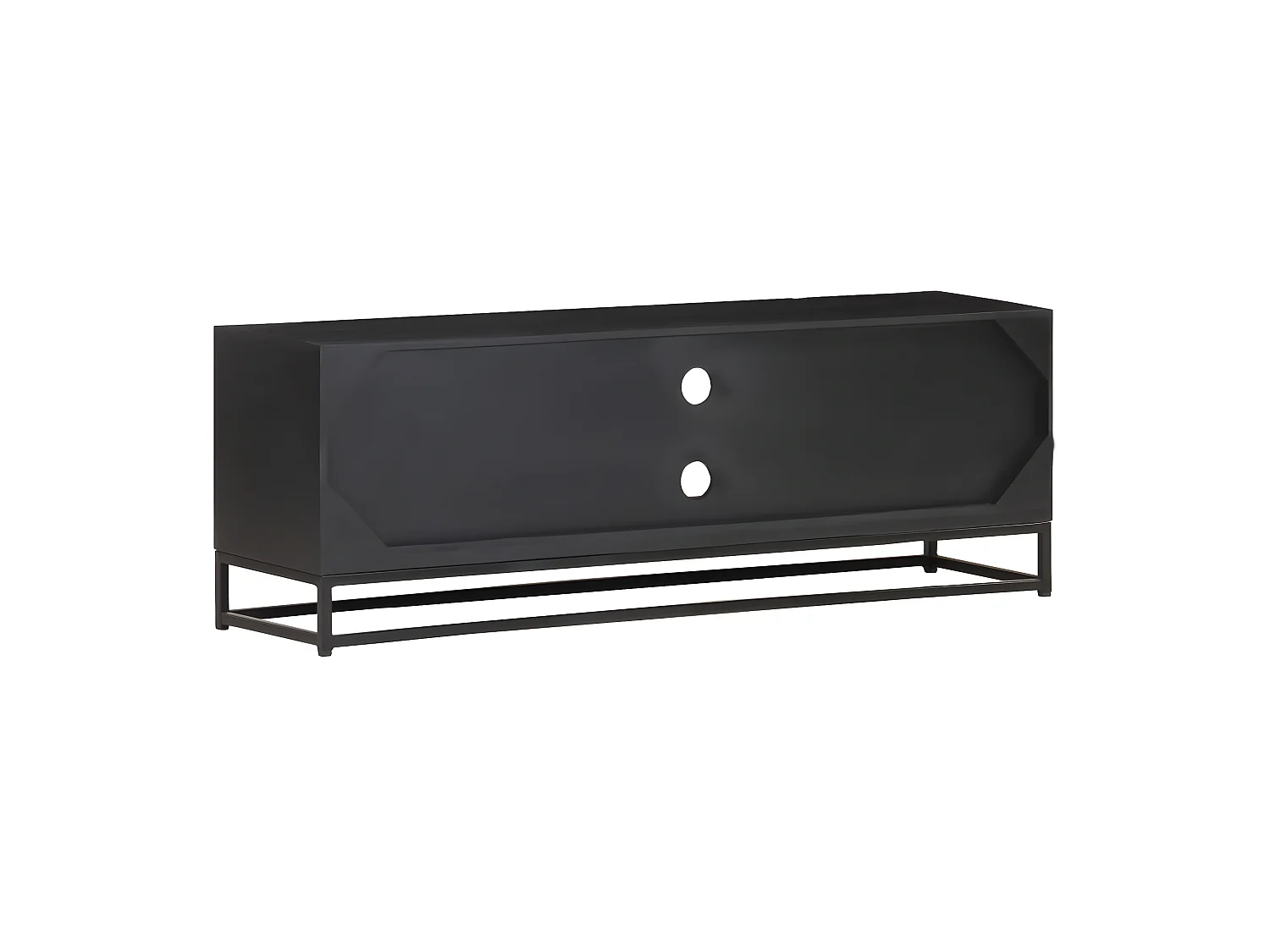 TV-meubel 120x30x40 cm Massief mangohout