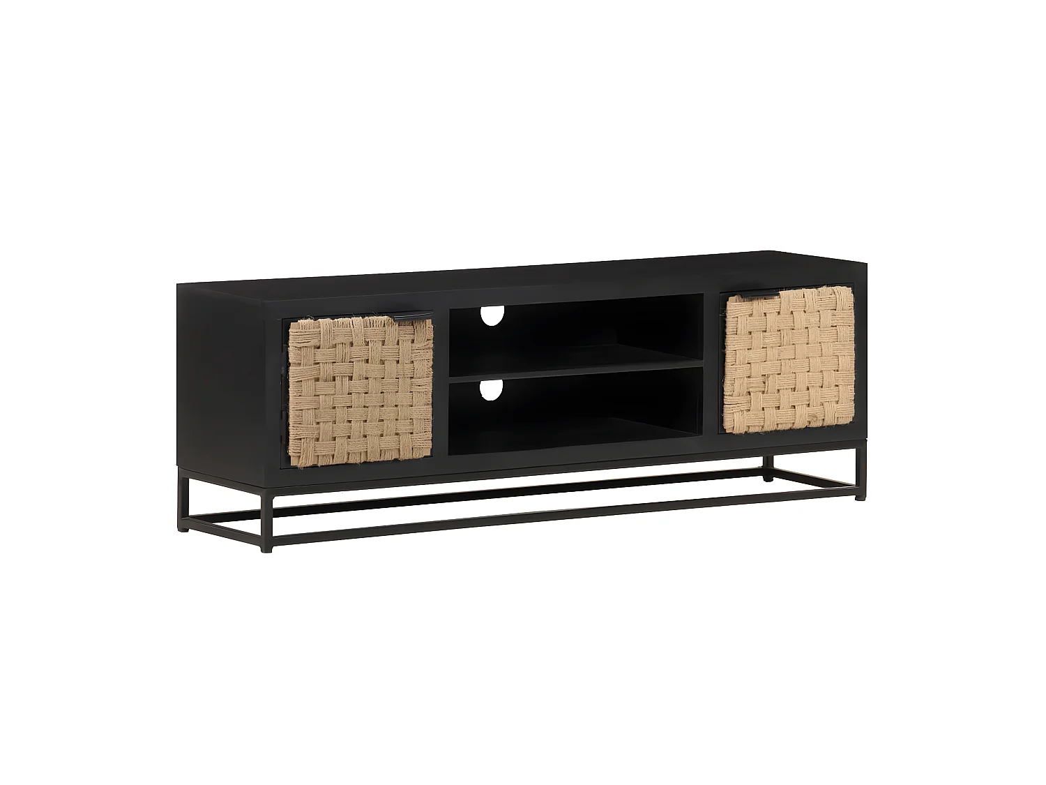 TV-meubel 120x30x40 cm Massief mangohout