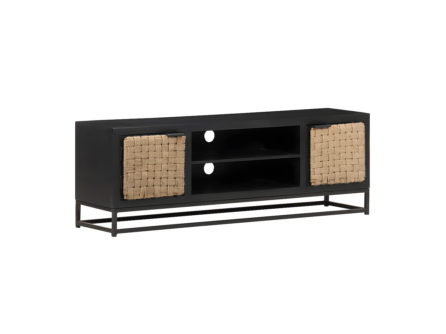 TV-meubel 120x30x40 cm Massief mangohout