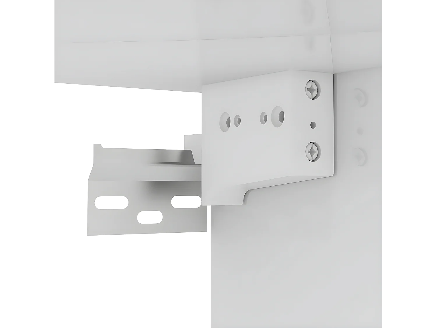 Meubles TV suspendus 2 pcs Blanc brillant 60x30x30 cm