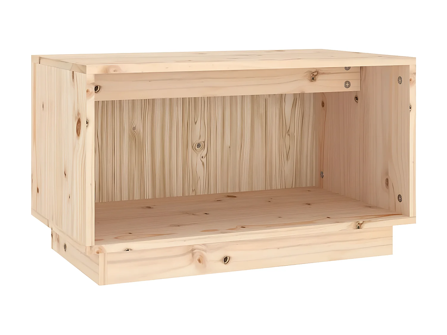 Meuble TV 60x35x35 cm Bois de pin massif