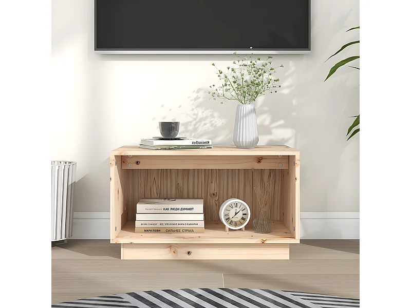 TV-meubel 60x35x35 cm Massief grenenhout