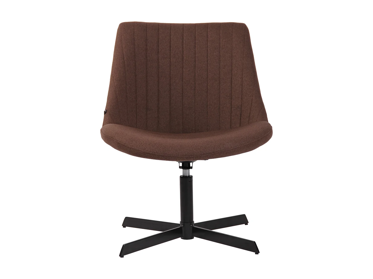 Chaise longue - Tissu & Antique clair - Marron - Granby