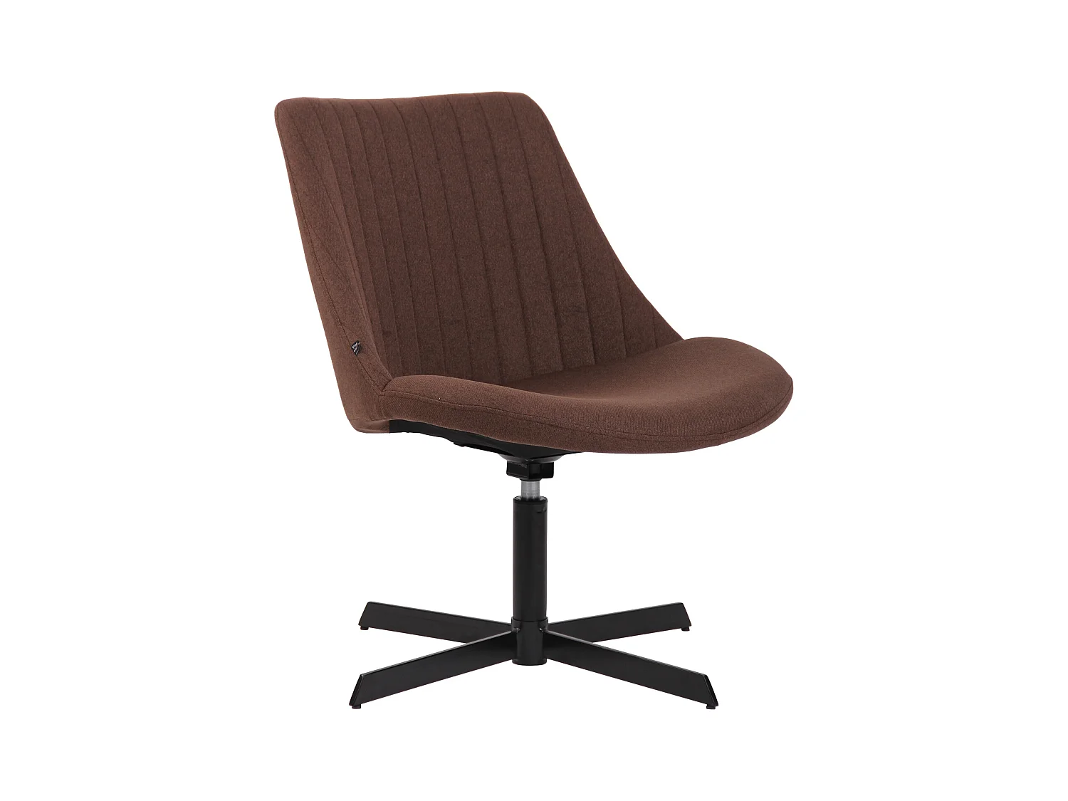 Chaise longue - Tissu & Antique clair - Marron - Granby
