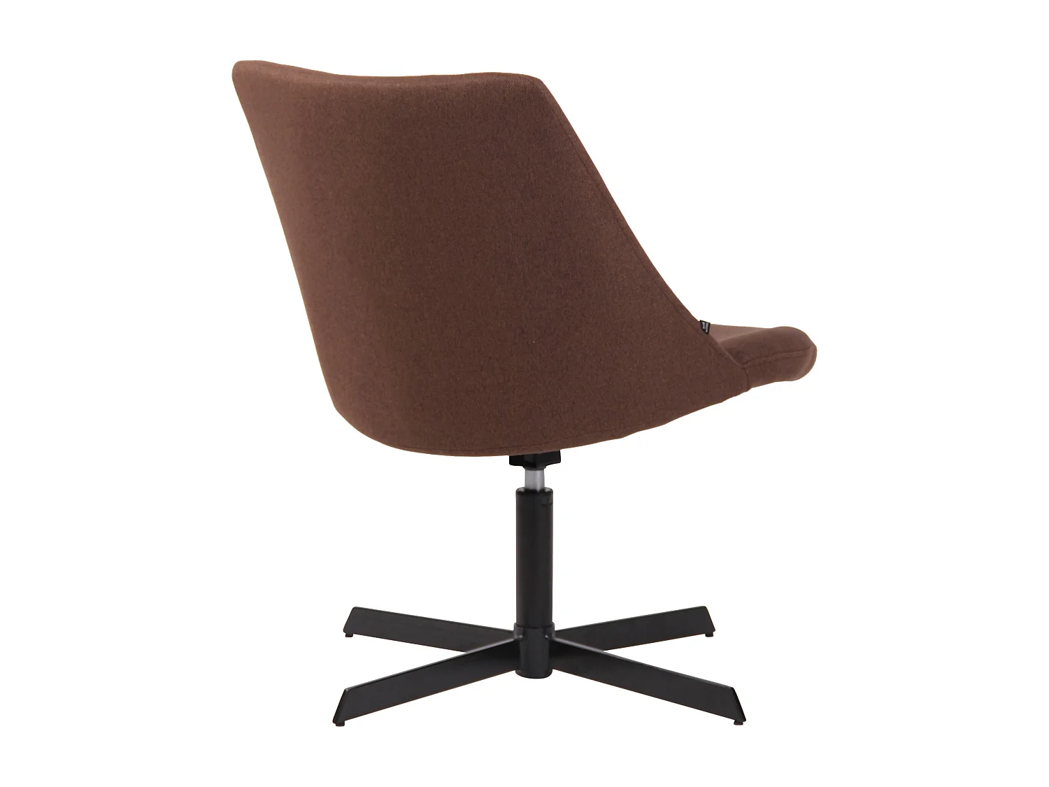 Chaise longue - Tissu & Antique clair - Marron - Granby