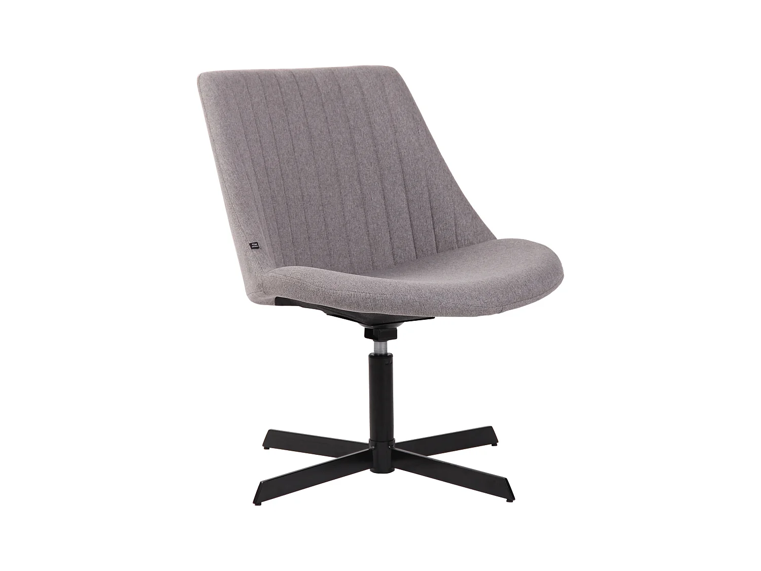 Chaise longue - Tissu & Antique clair - Gris - Granby
