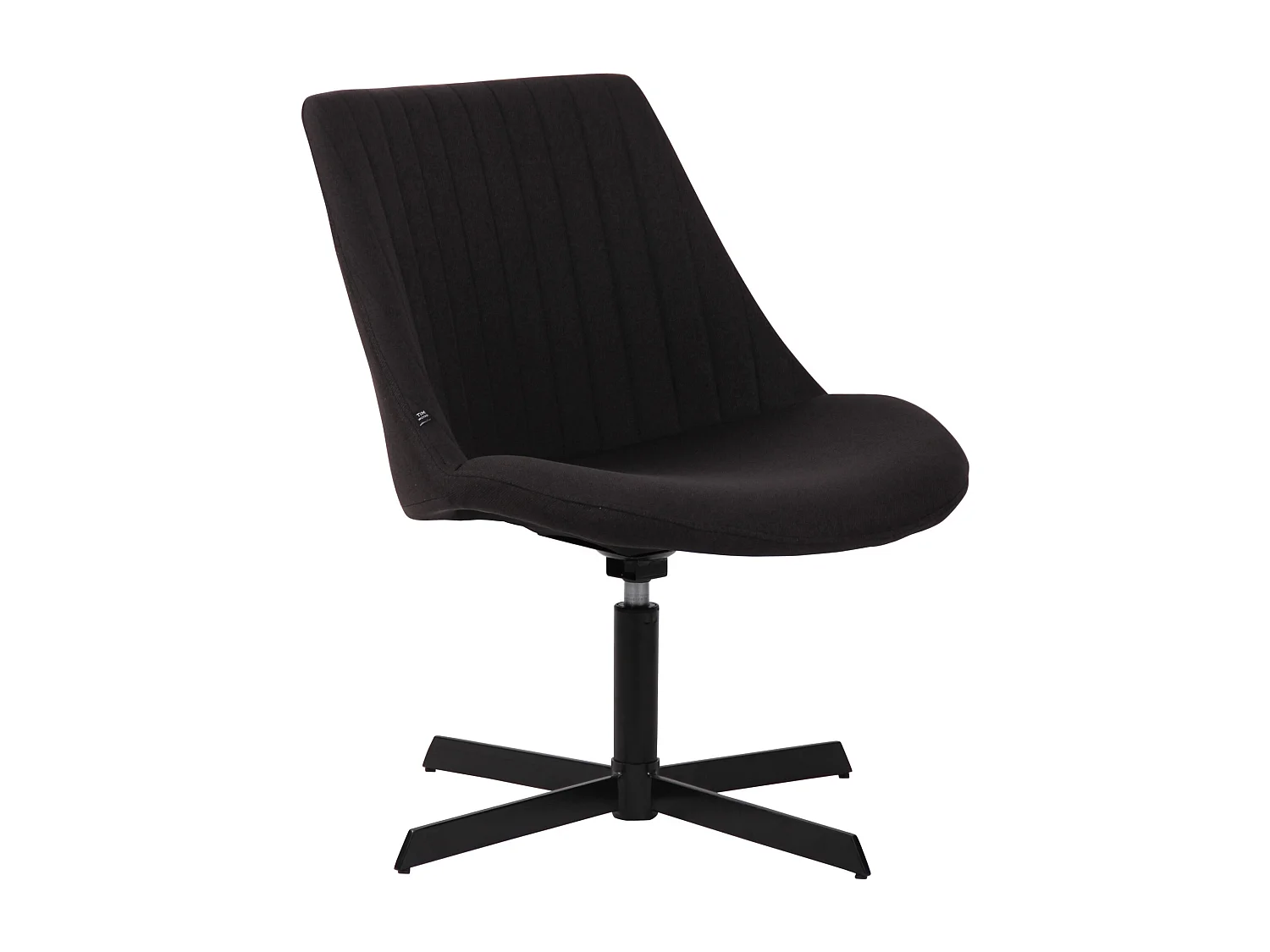 Chaise longue - Tissu & Antique clair - Noir - Granby