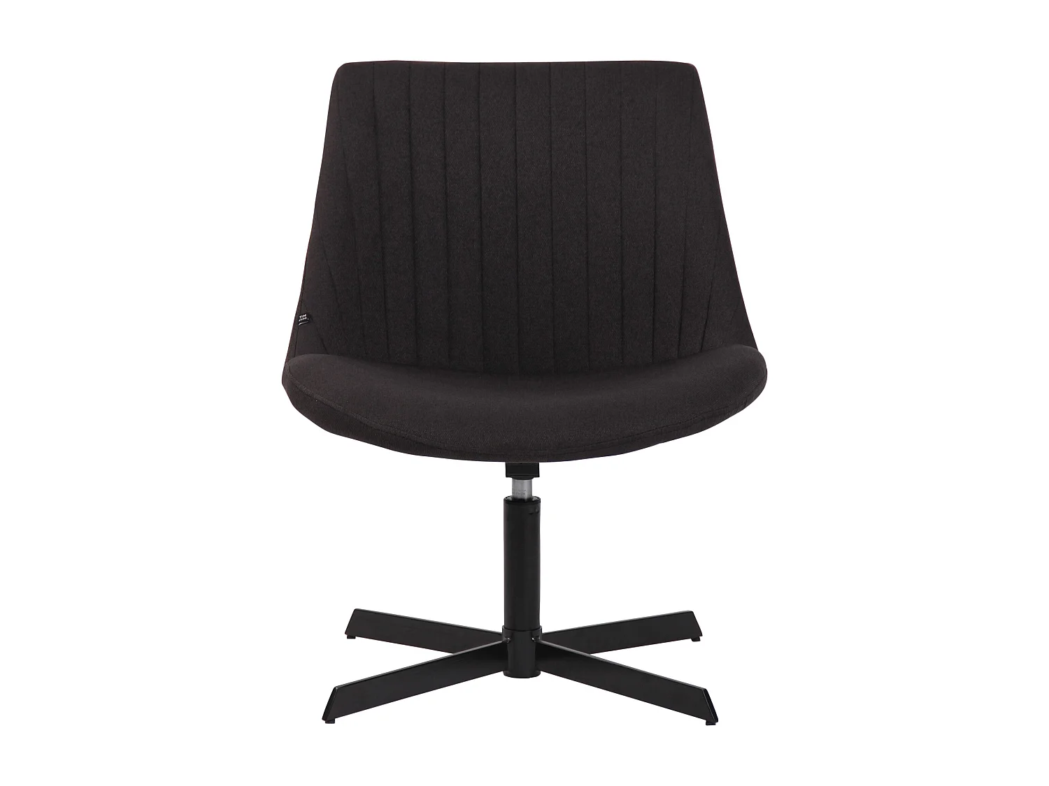 Chaise longue - Tissu & Antique clair - Noir - Granby