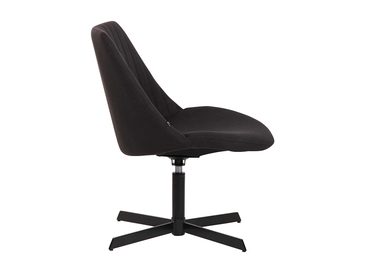 Chaise longue - Tissu & Antique clair - Noir - Granby