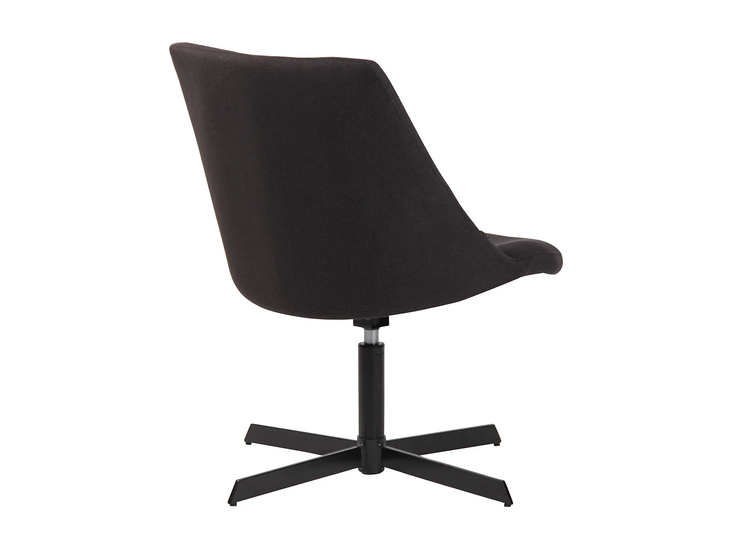 Chaise longue - Tissu & Antique clair - Noir - Granby