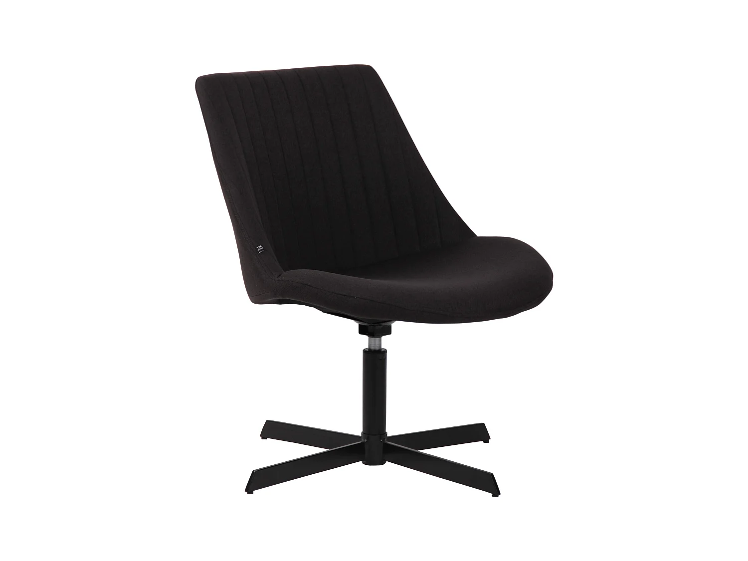 Chaise longue - Tissu & Antique clair - Noir - Granby