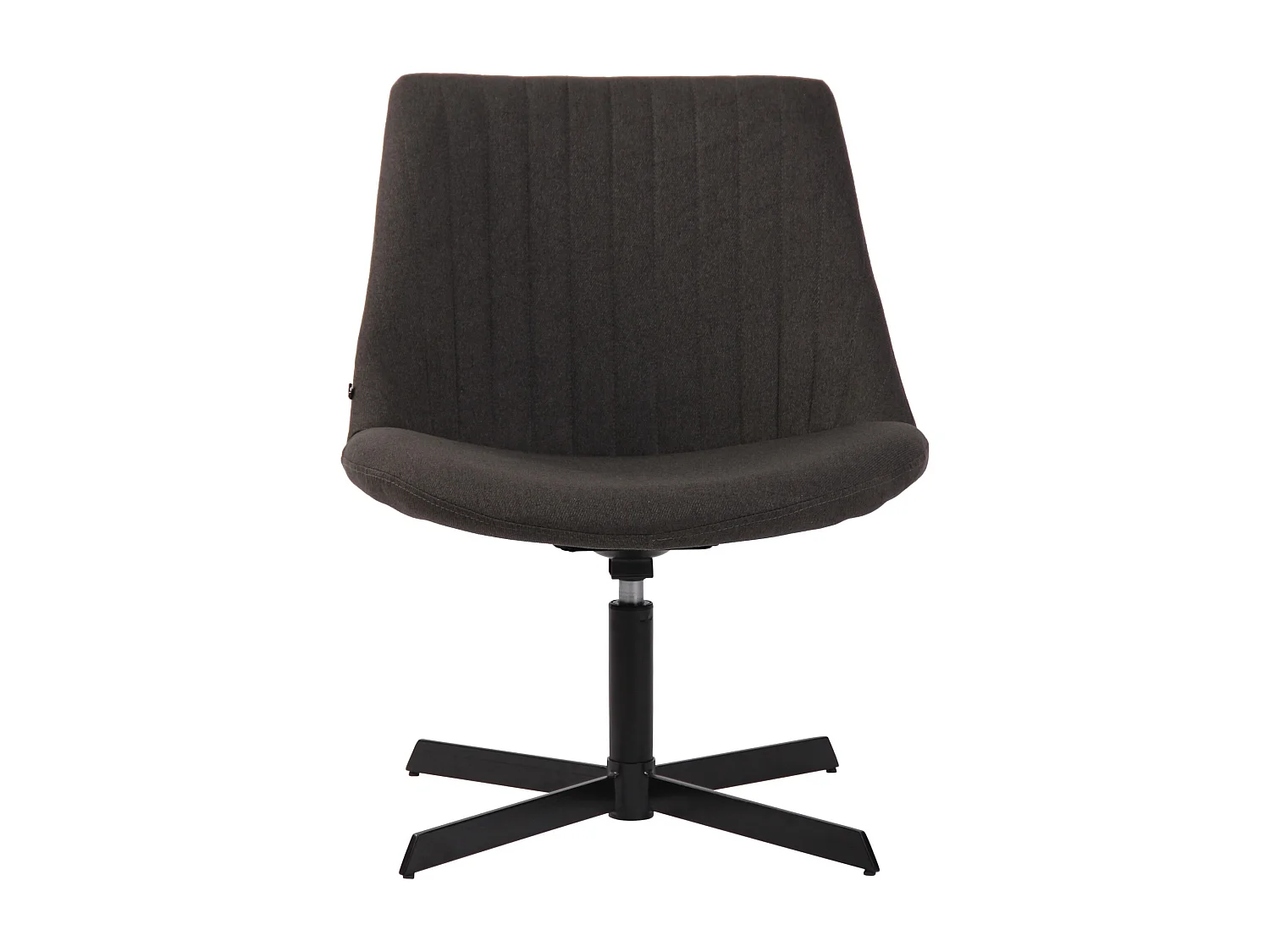 Chaise longue - Tissu & Antique clair - Gris foncé - Granby