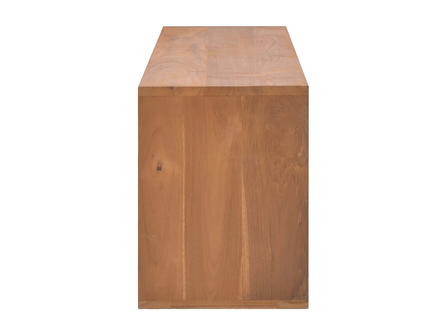 Meuble TV 110x30x40 cm Bois de teck massif