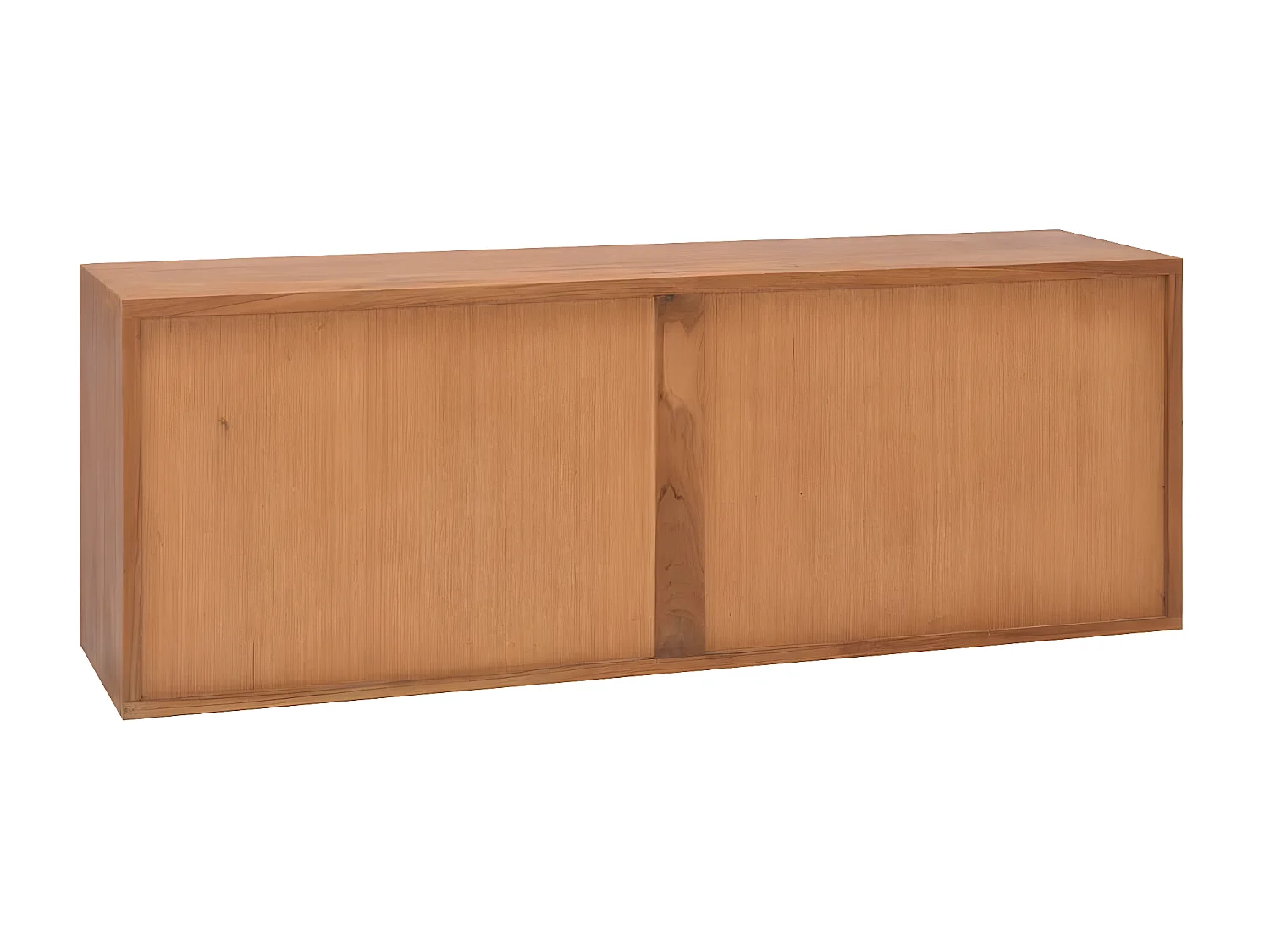 Meuble TV 110x30x40 cm Bois de teck massif