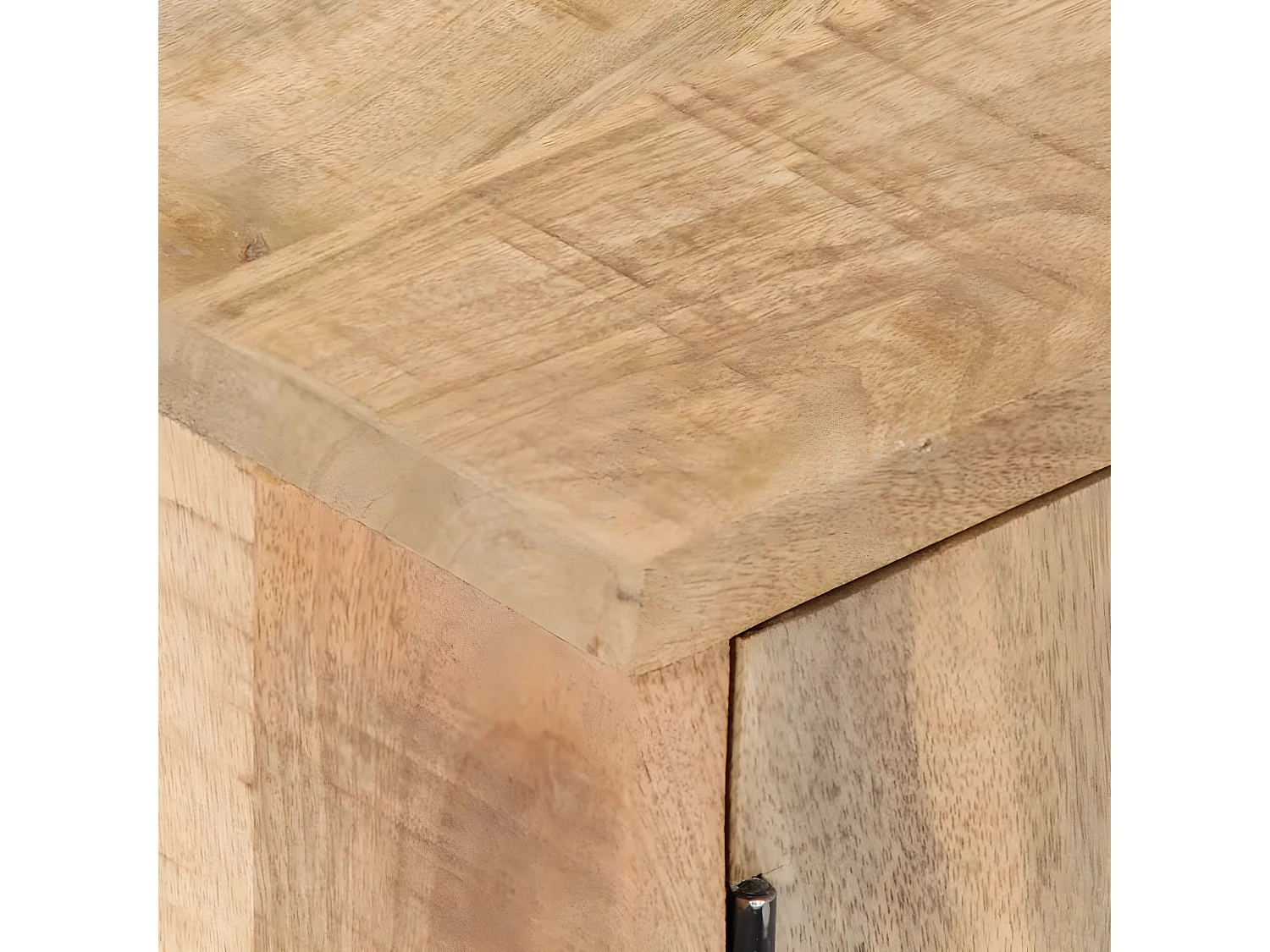 Mobile TV 140x30x40 cm Legno massello di mango