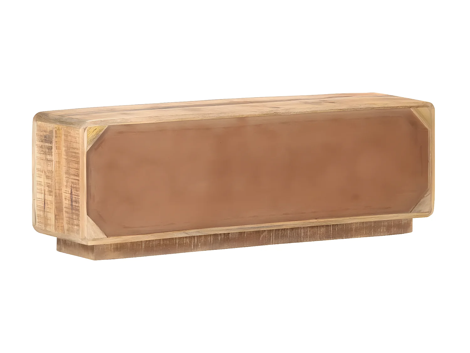 Mueble TV 120x30x40 cm Madera de mango en bruto