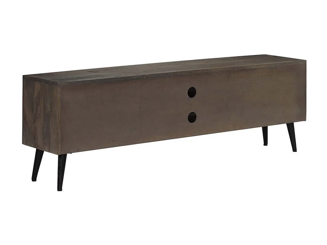 Meuble TV Bois massif de manguier 140 x 30 x 45 cm