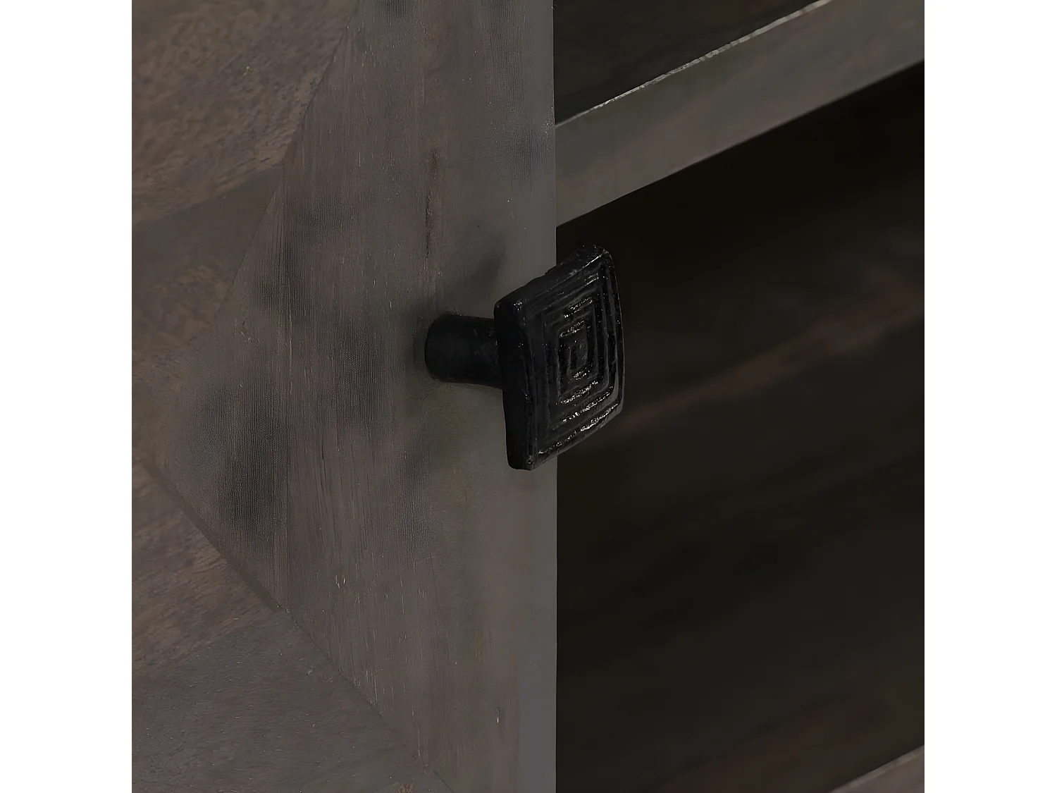 Meuble TV Bois massif de manguier 140 x 30 x 45 cm