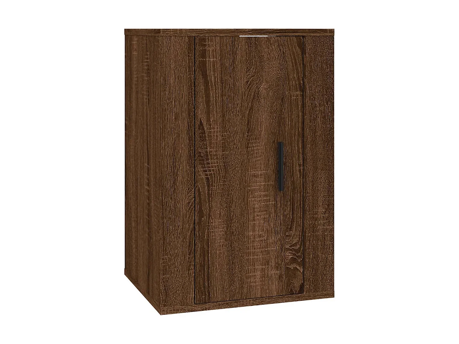 4-delige tv-standaardset bruin eiken parket