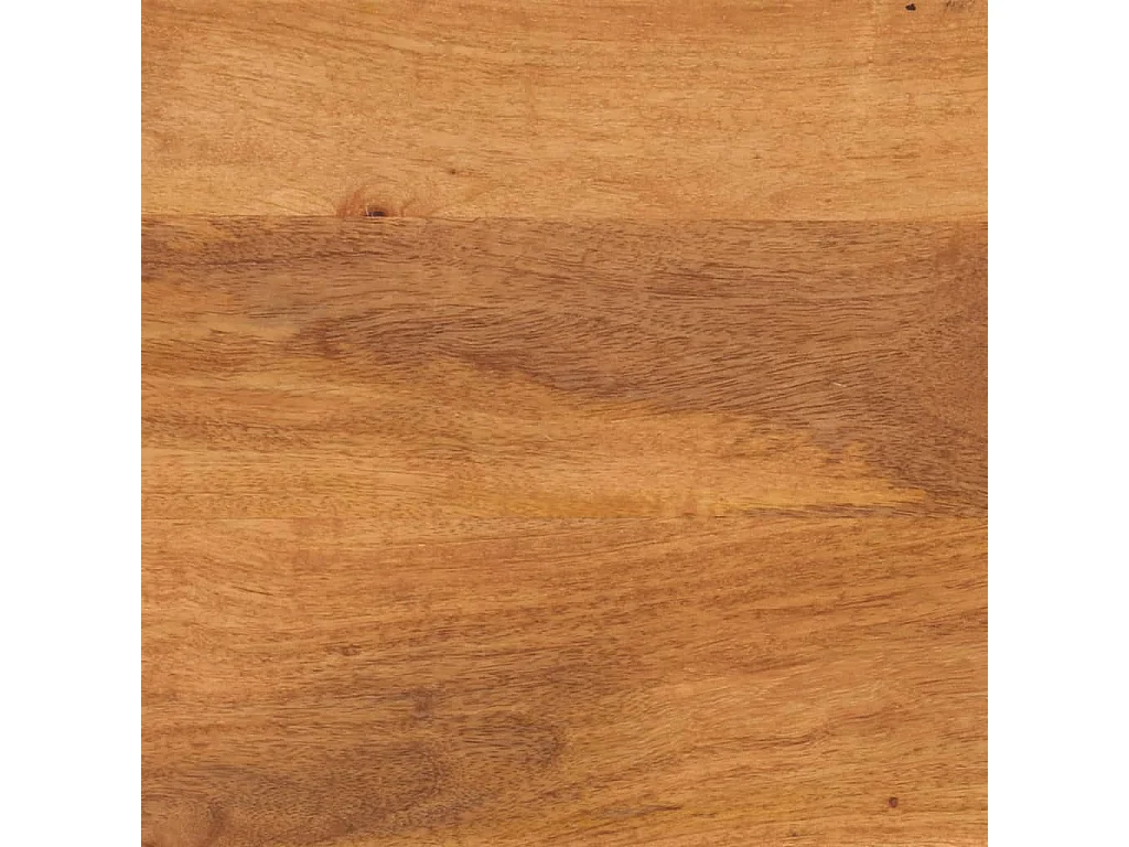 Meuble TV marron et noir 80x33,5x46 cm bois massif de manguier