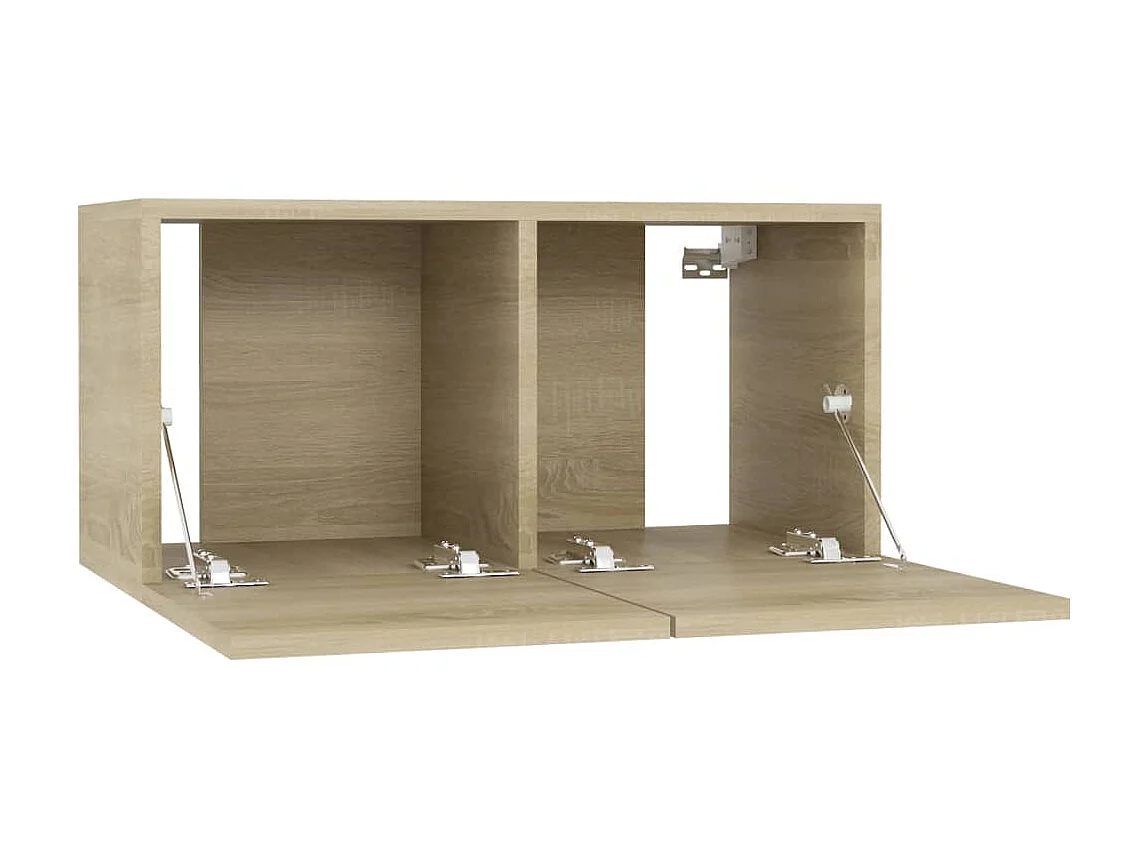 Ensemble de meubles TV 5 pcs Chêne sonoma Aggloméré