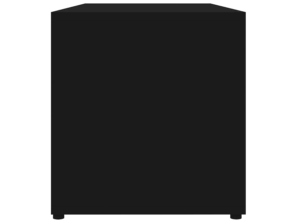 Móvel TV Preto 80x34x36 cm Aglomerado