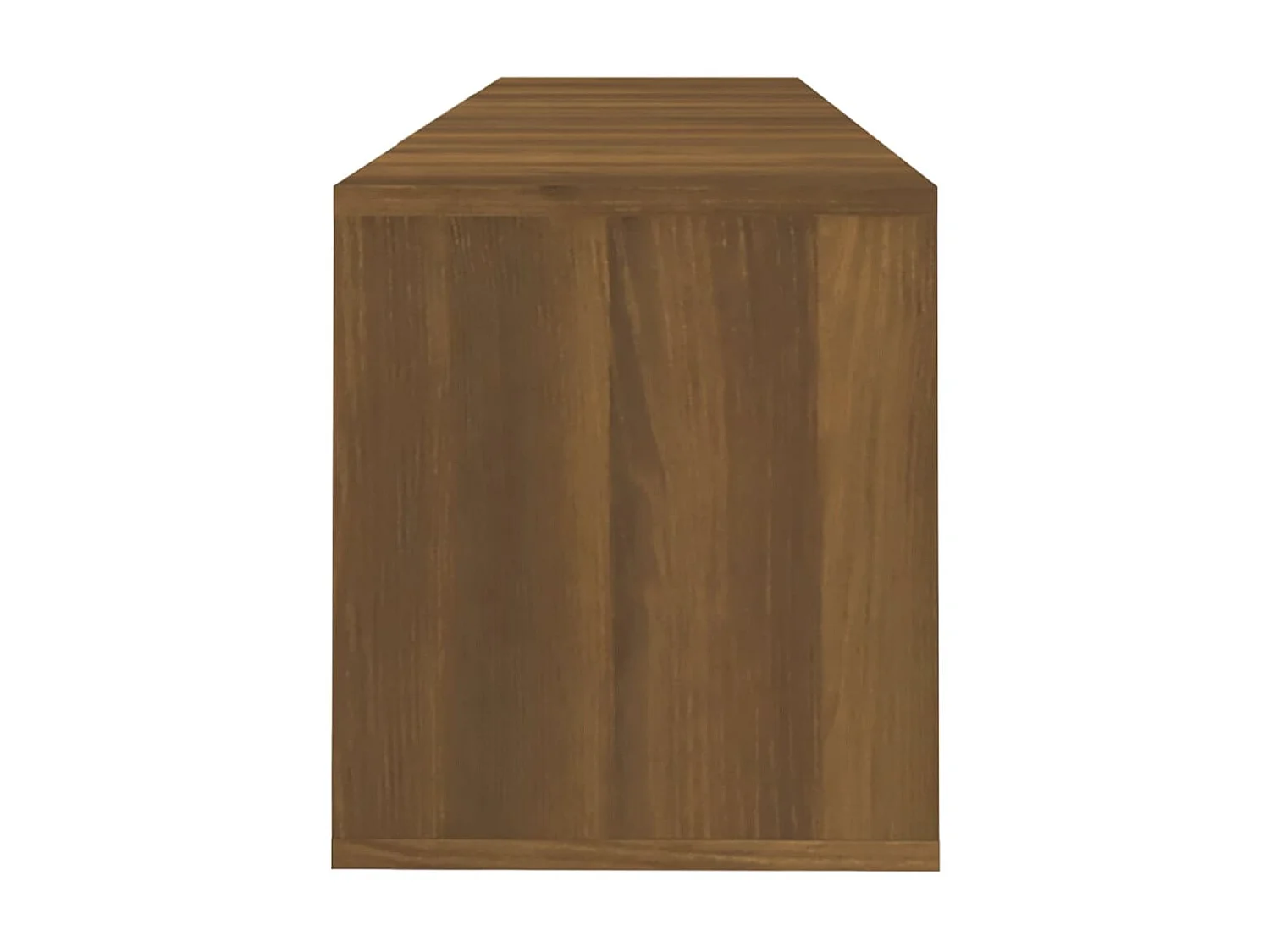 Meuble TV Chêne marron 120x30x40,5 cm Aggloméré
