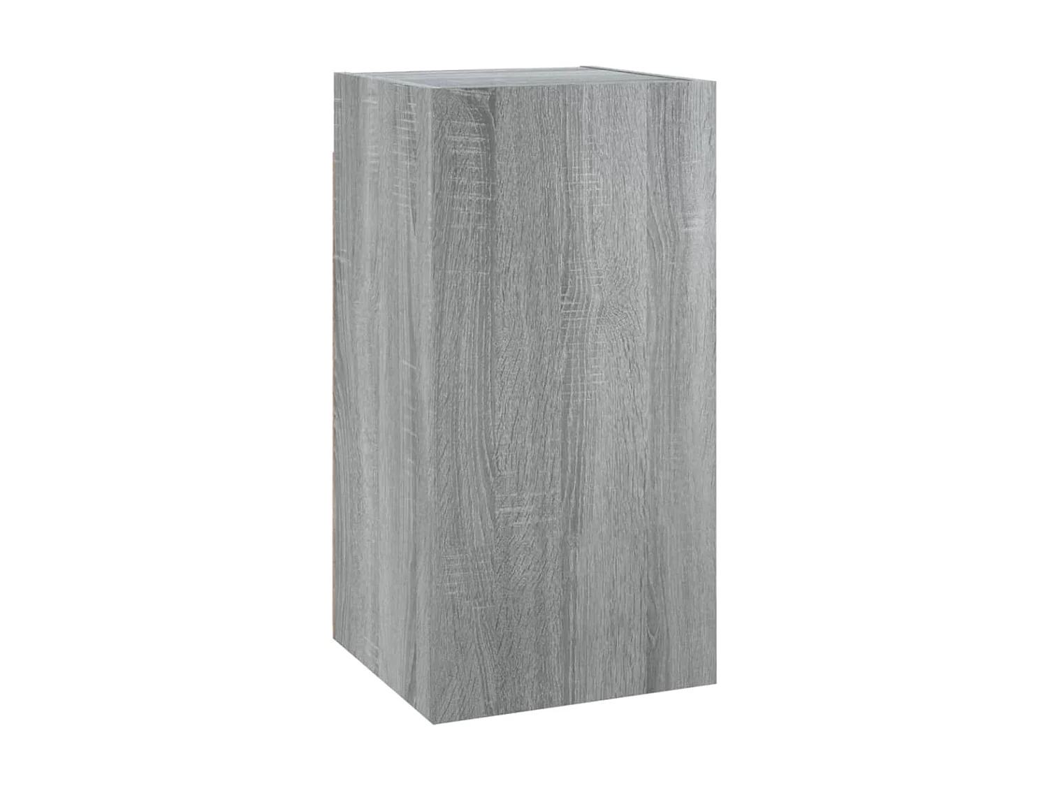 Meuble TV Sonoma gris 30,5x30x60 cm Bois d'ingénierie