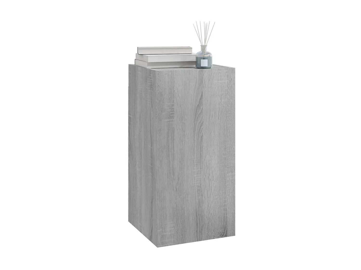 Meuble TV Sonoma gris 30,5x30x60 cm Bois d'ingénierie