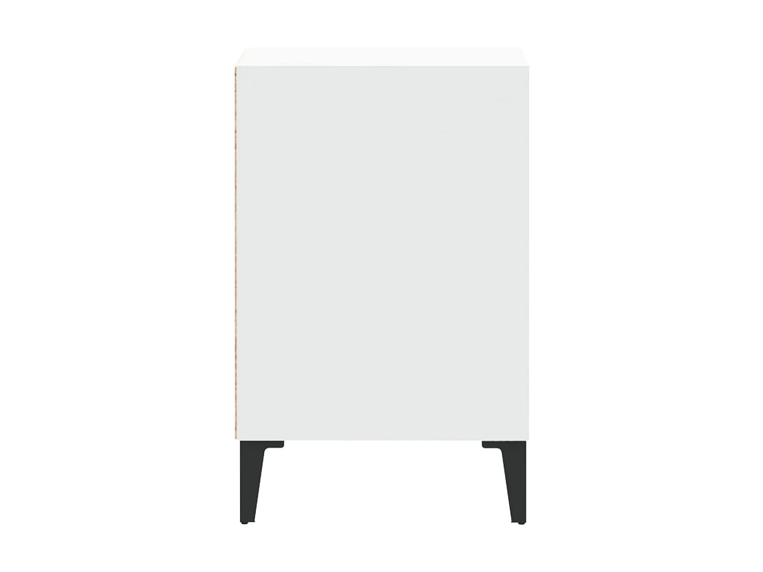 Meuble TV Blanc 100x35x55 cm Bois d'ingénierie