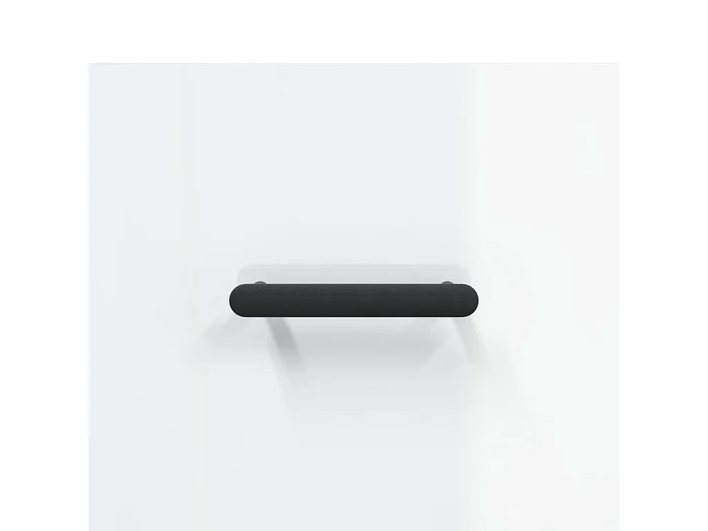 Móvel de TV branco brilhante 102x36x50 cm Madeira trabalhada