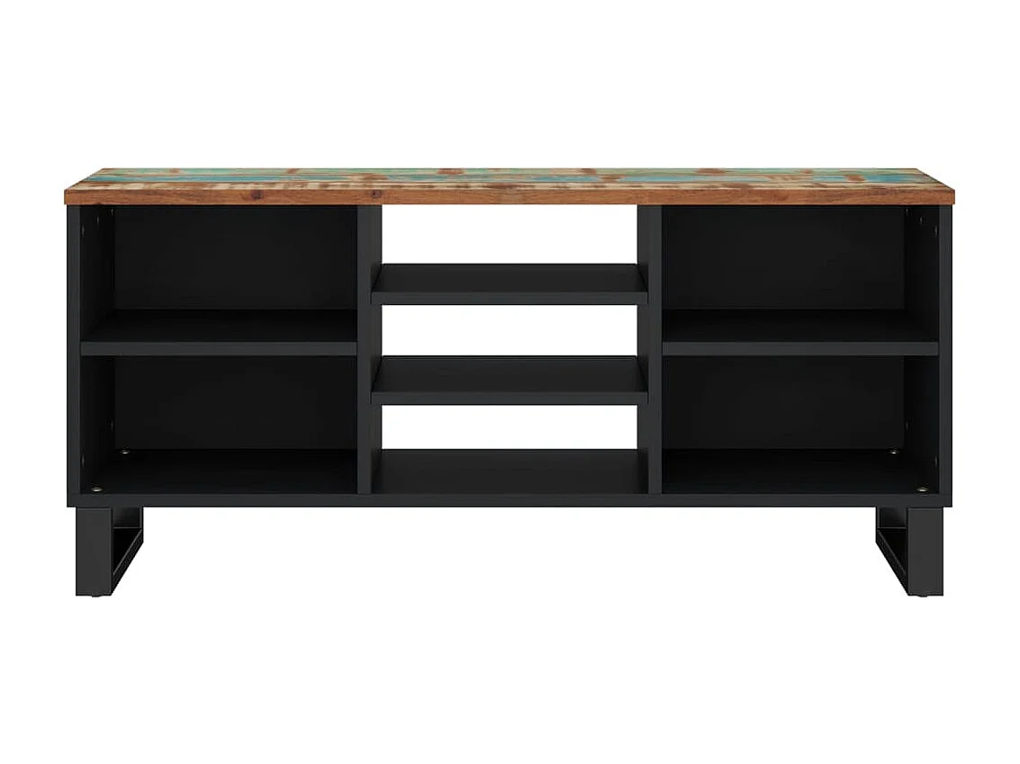 TV-meubel 100x33x46 cm hergebruikt en bewerkt hout