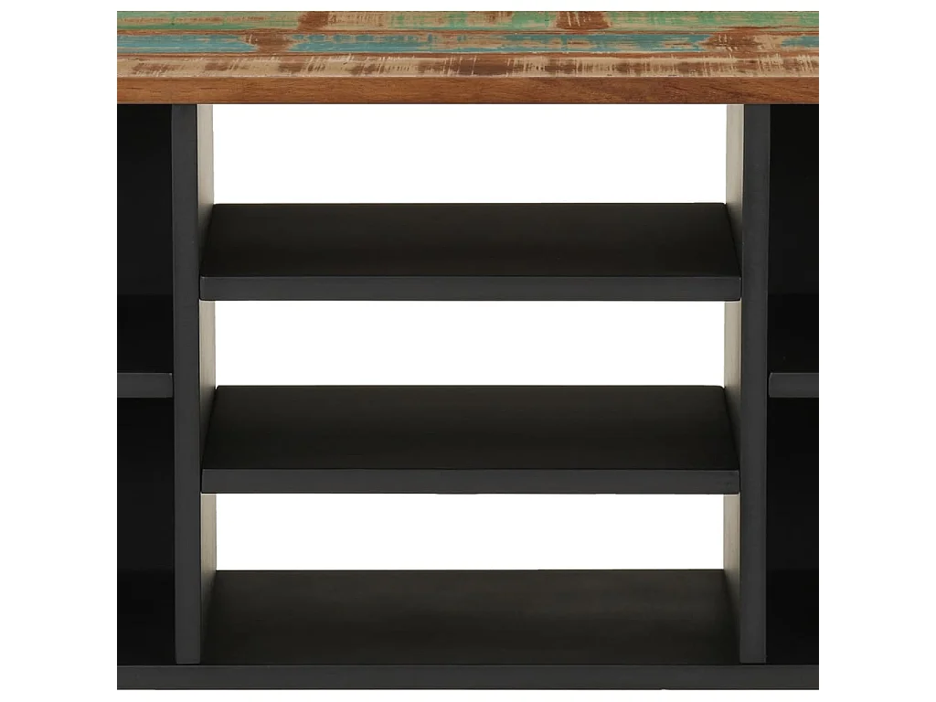 TV-meubel 100x33x46 cm hergebruikt en bewerkt hout