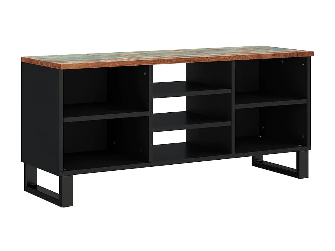 TV-meubel 100x33x46 cm hergebruikt en bewerkt hout