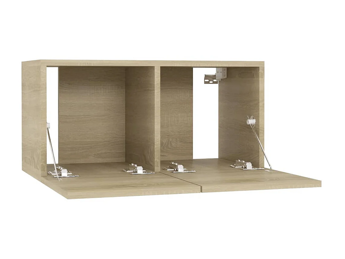 Meubles TV 4 pcs Chêne sonoma 60x30x30 cm Aggloméré