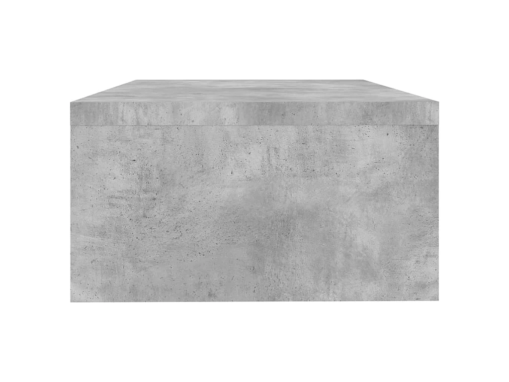 Soporte para monitor Gris cemento 42 x 24 x 13 cm Aglomerado