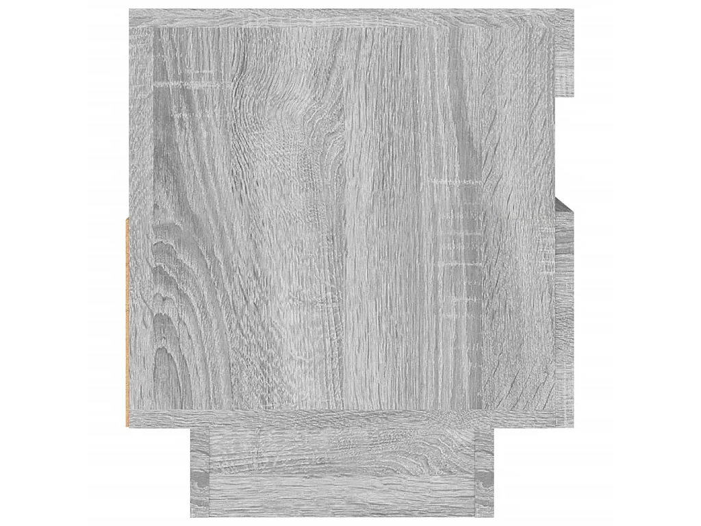 TV-meubel met LED-verlichting sonoma grijs 80x35x40 cm