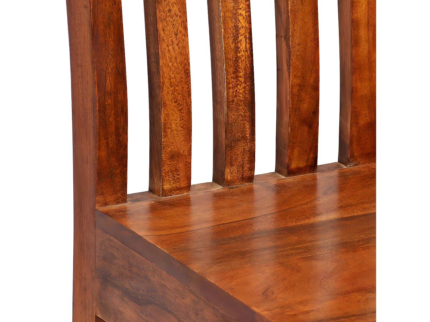 Esszimmerstuhl, 2 Stück, Holz mit Honig-Finish, modern