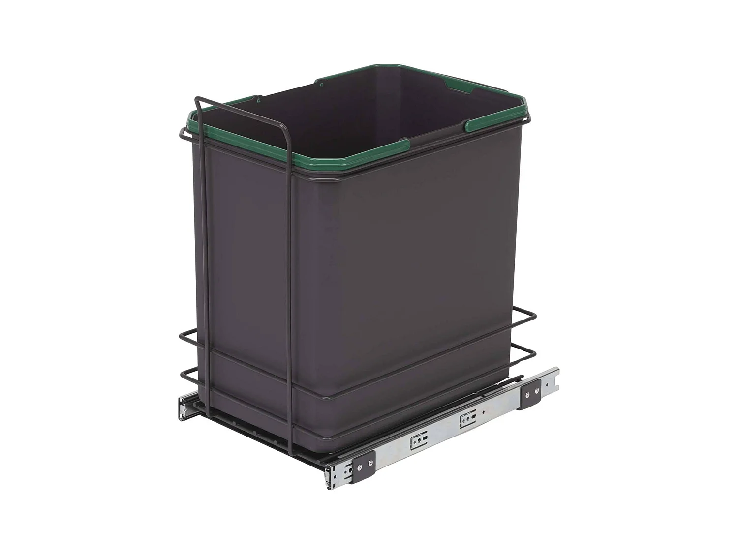 Pattumiera per differenziata Recycle 35 L da cucina, fissaggio sul fondo ed estrazione manuale