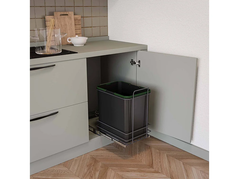 Poubelle de recyclage extraction manuelle Recycle