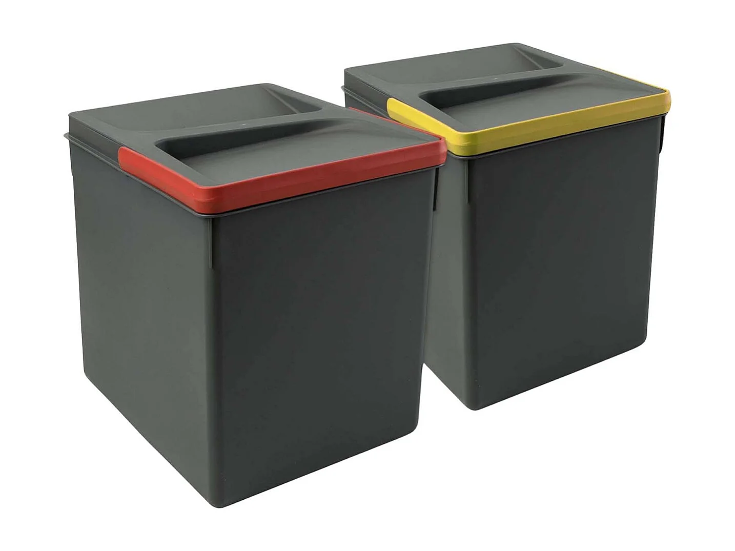 Poubelles pour tiroir de cuisine Recycle (Lot de 2)