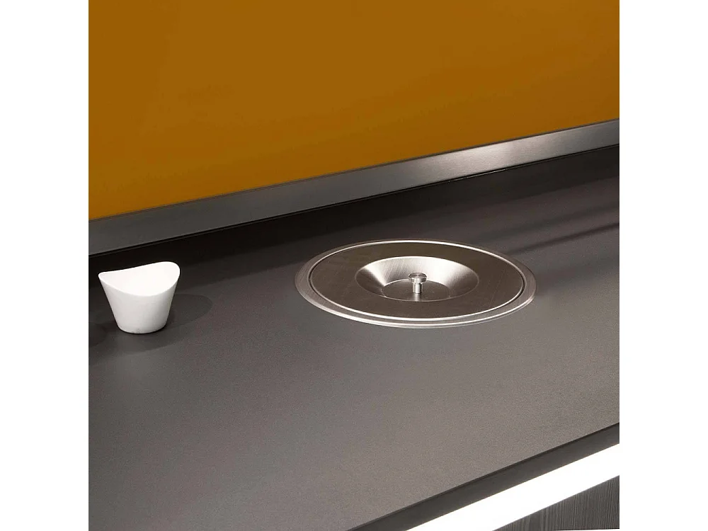 Poubelle encastrable pour plan de travail Recycle 5 litres