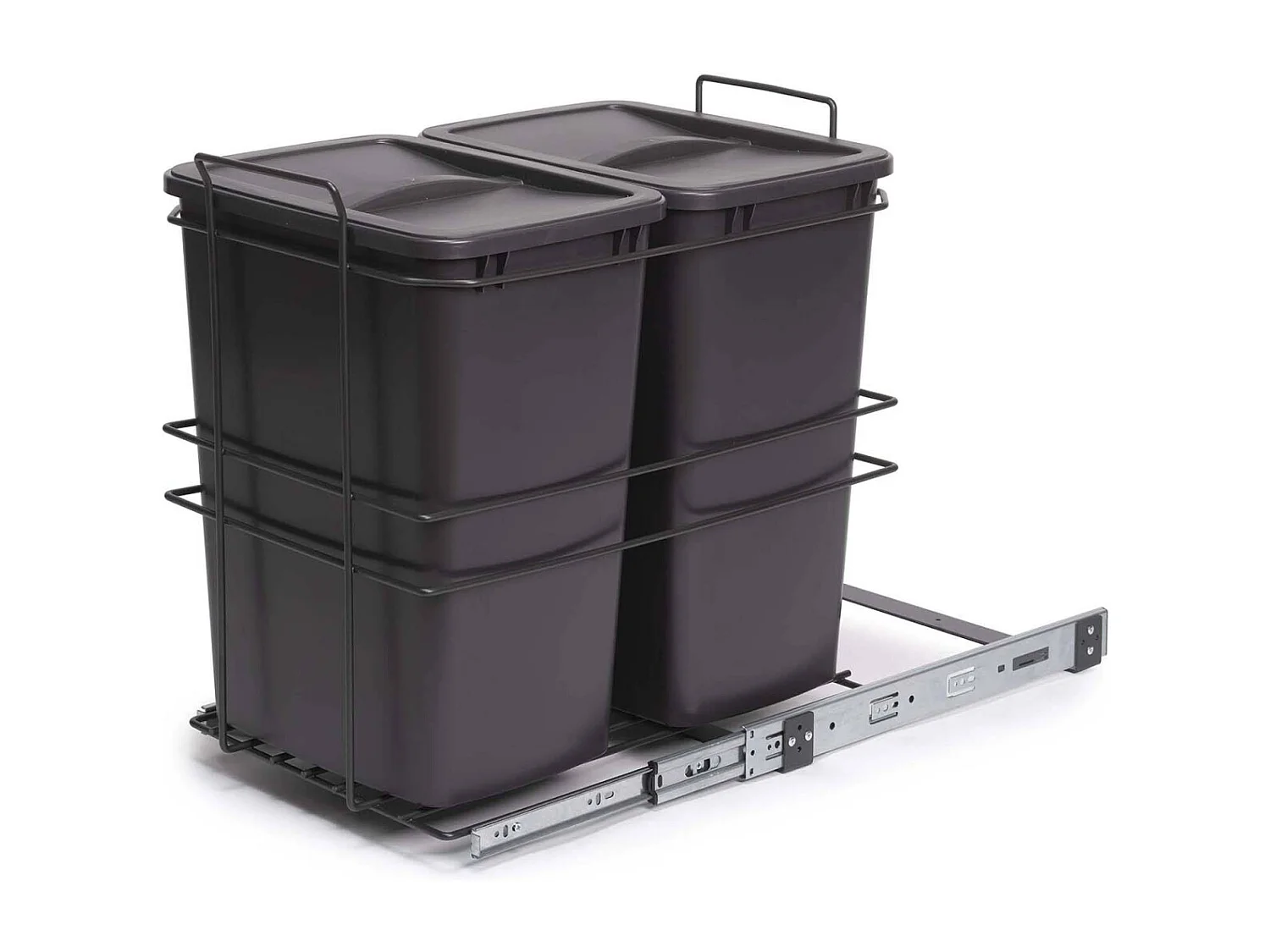 Poubelle de recyclage 2 bacs de 35 L Recycle