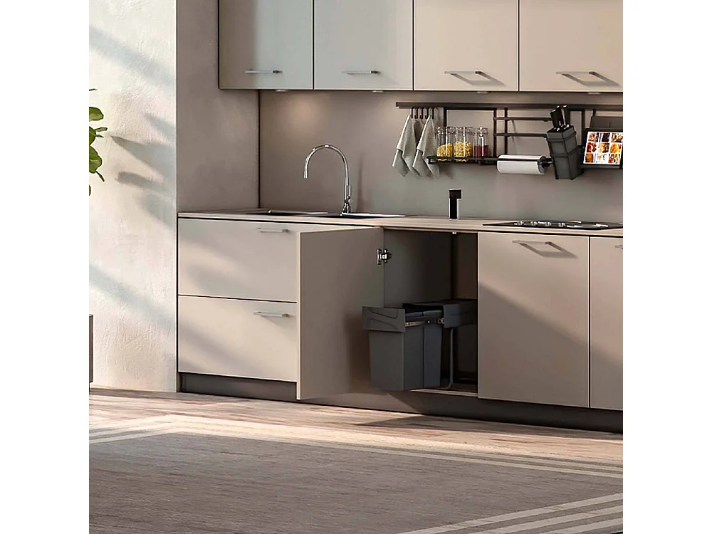 Poubelle de recyclage de cuisine Ben