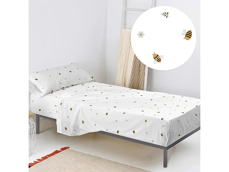Oberlaken set 2 teiliges 160x270 cm (Cama 80/90) Honey