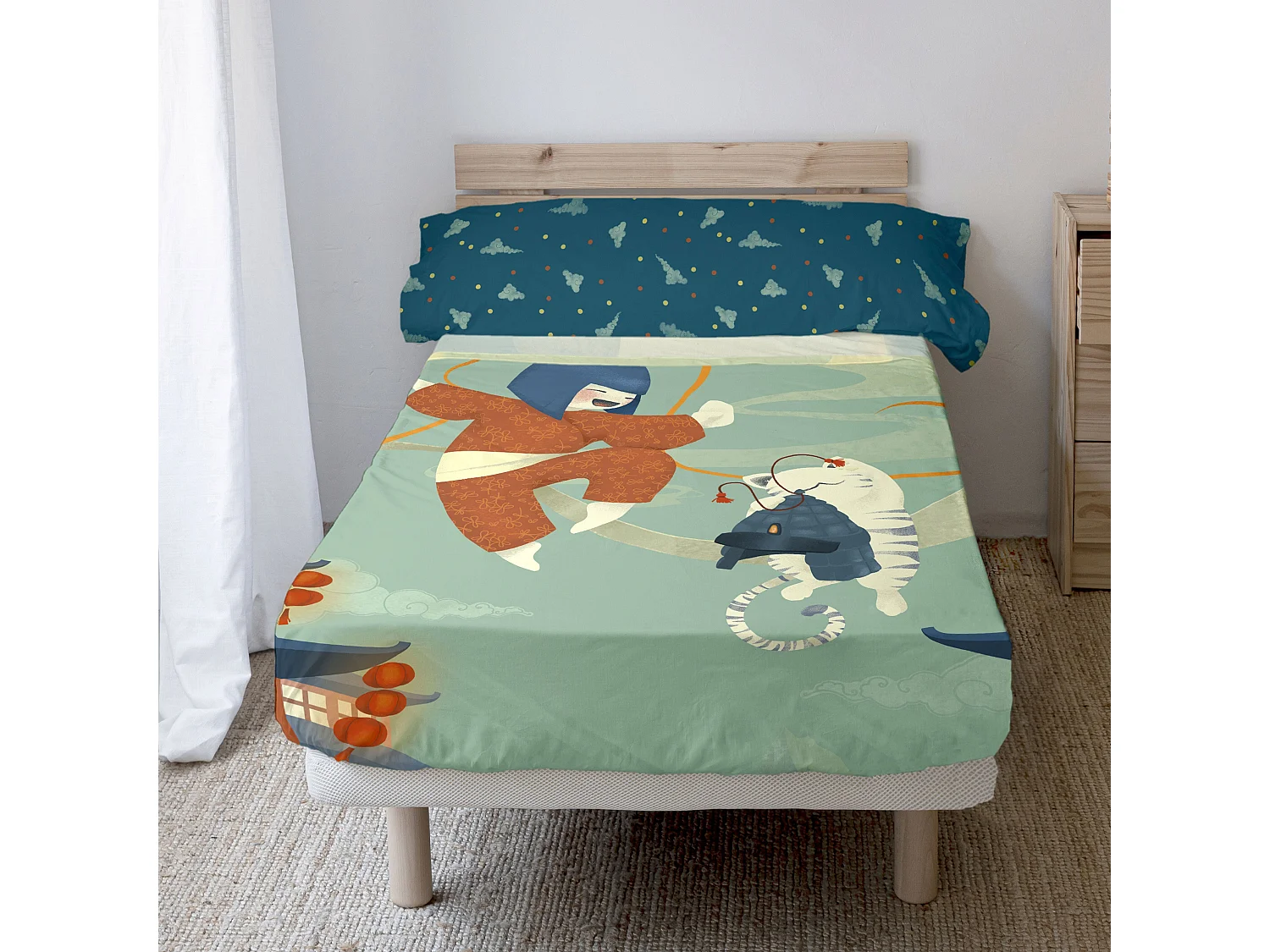 Oberlaken set 2 teiliges 180x270 cm (Cama 105) The warrior