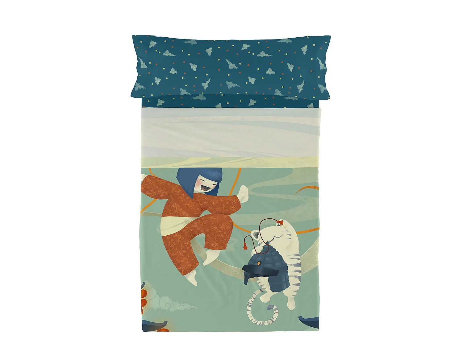 Oberlaken set 2 teiliges 180x270 cm (Cama 105) The warrior